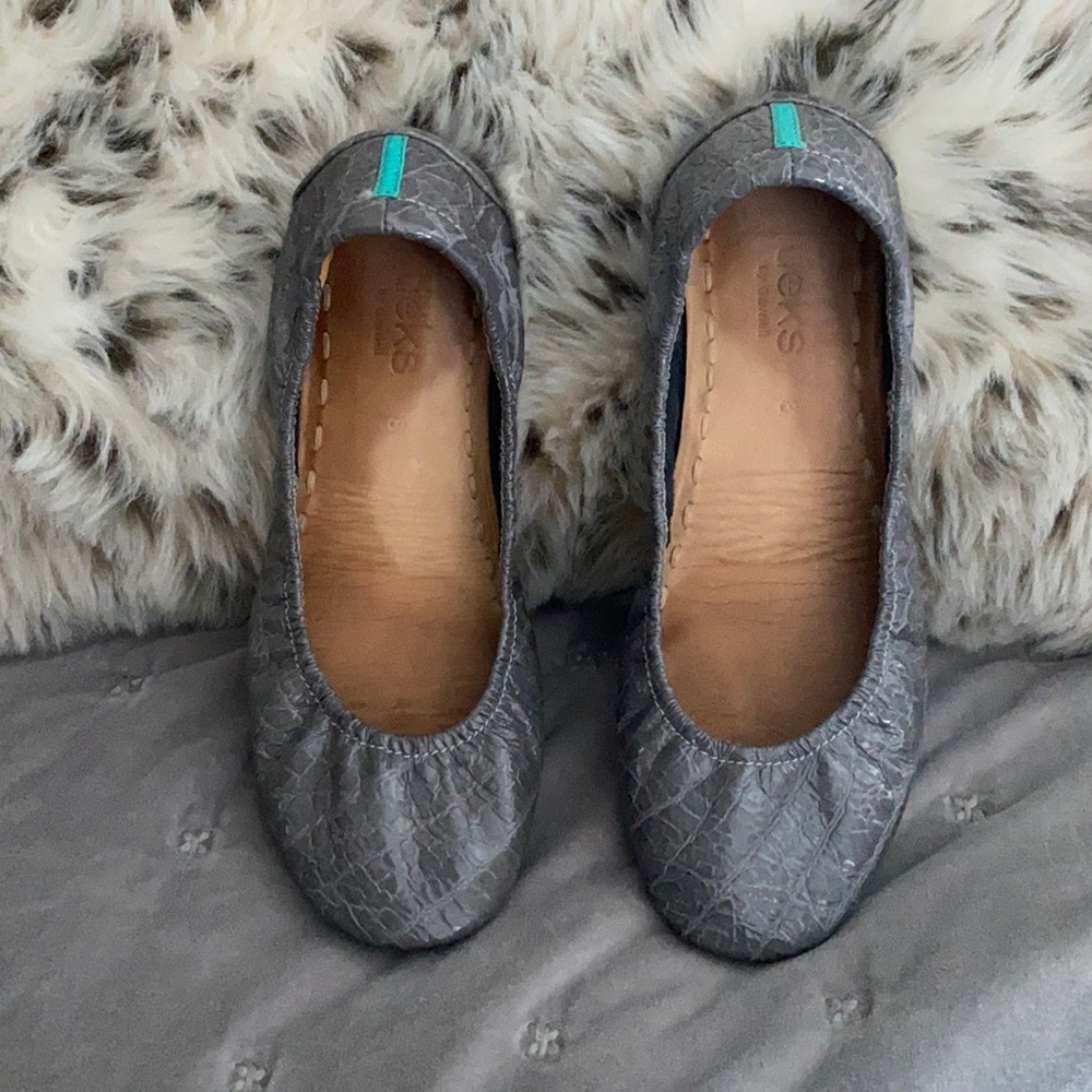 Slate Grey Tieks Size 8